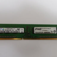 M378B2873GB0-CH9 - Samsung Smart 1GB PC3-10600 DDR3-1333MHz non-ECC Unbuffered CL9 240-Pin DIMM Single Rank Memory Module - Refurbished