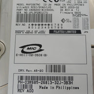 PR18703_CA06200-B10300DL_Fujitsu Dell 36Gb SCSI 80 Pin 10Krpm 3.5in HDD - Image2