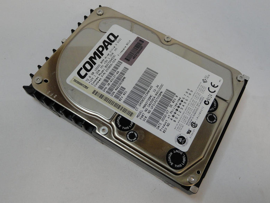 CA05904-B40100DC - Fujitsu Compaq 72.8GB SCSI 80 Pin 10Krpm 3.5in HDD - Refurbished