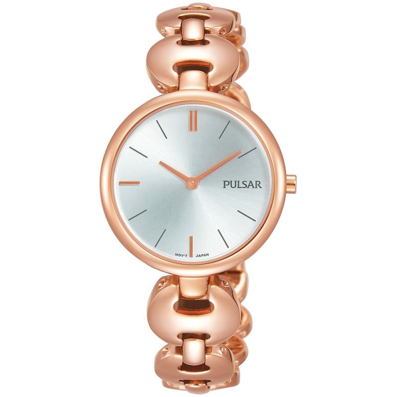 Pulsar Women's Analogue Analog Quartz Watch with Stainless Steel Strap PM2268X1
