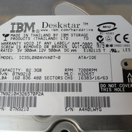 PR13502_07N9210_IBM 82.3GB IDE 7200rpm 3.5in HDD - Image3