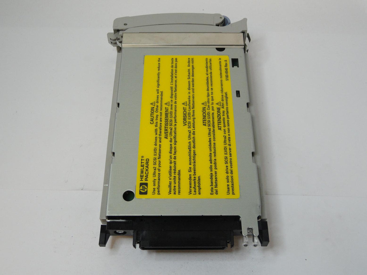 IBM HP 9.1GB SCSI 80Pin 10Krpm 3.5in HDD in Caddy ( 34L3755 D6107-63001 D6107-69001 D6107-60001 D6107A 5064-3541 ) REF