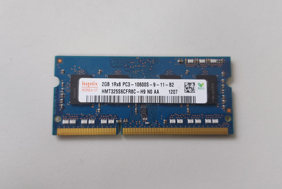 Hynix Lenovo 2GB PC3-10600 DDR3-1333MHz non-ECC Unbuffered CL9 204-Pin SoDimm ( HMT325S6CFR8C-H9 55Y3716 ) REF