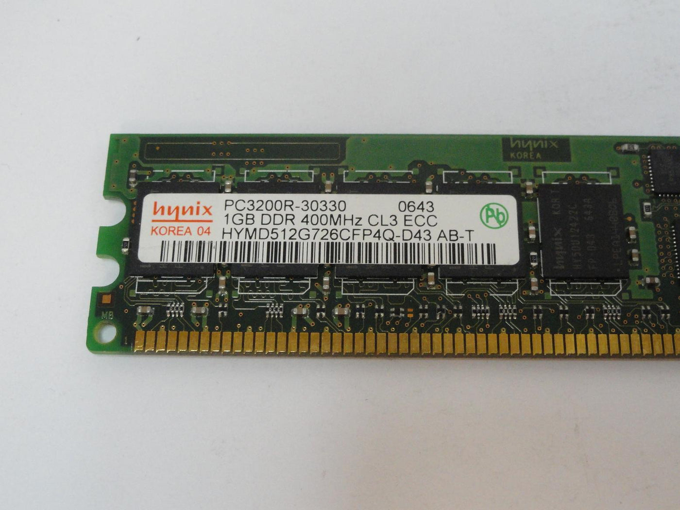 MC3803_PC3200R-30330_Hynix HP 1GB PC3200 DDR-400MHz DIMM RAM - Image4
