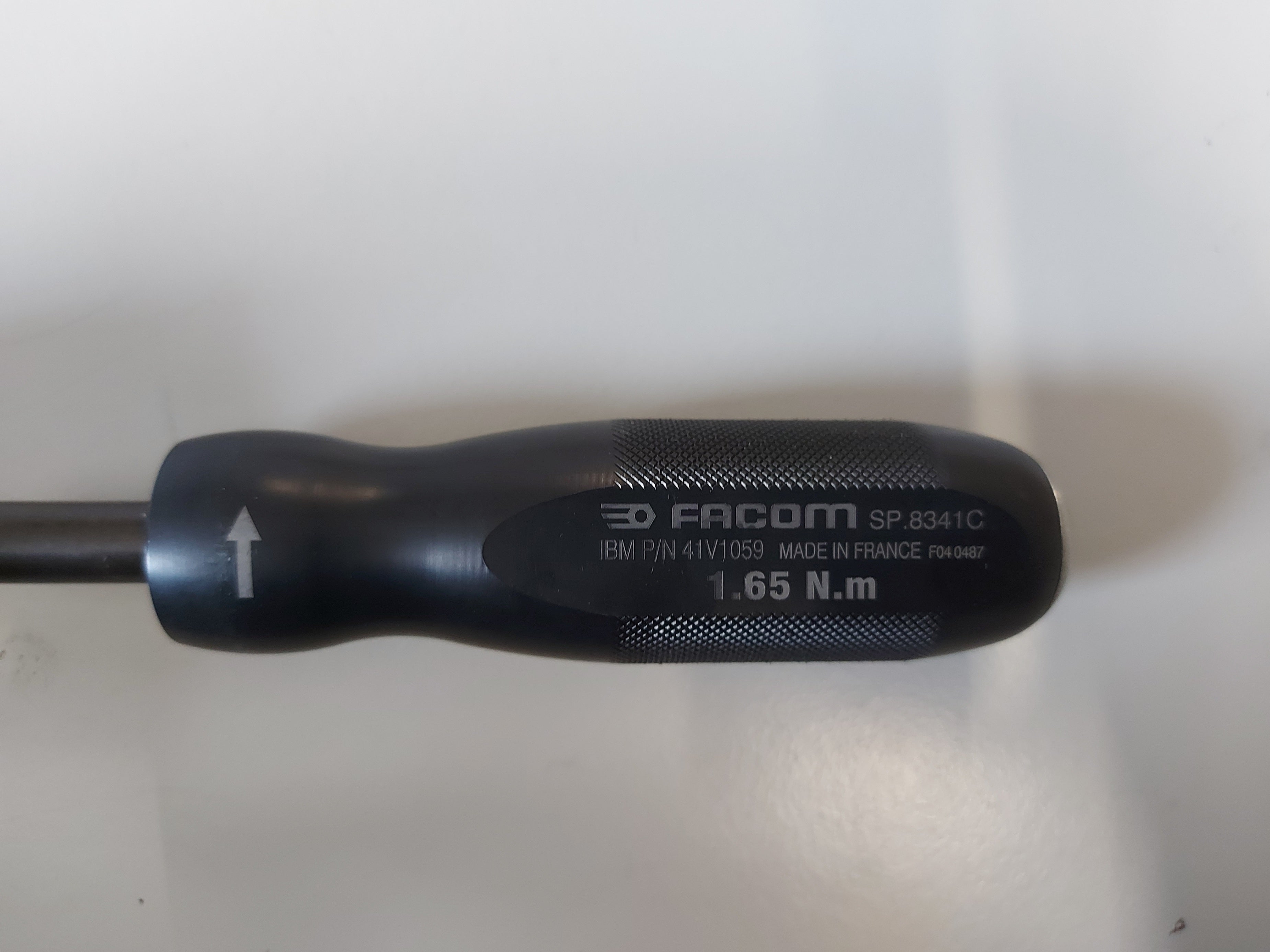 IBM Torque Tool Facom Screwdriver 1.65 N.m SP .8341C ( 41V1059 ) REF