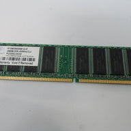 NT256D64S88B1G-5T - Nanya 256MB PC3200 DDR-400MHz non-ECC 32x8 1Rx8Unbuffered CL3 2.6V 184-Pin DIMM - Refurbished