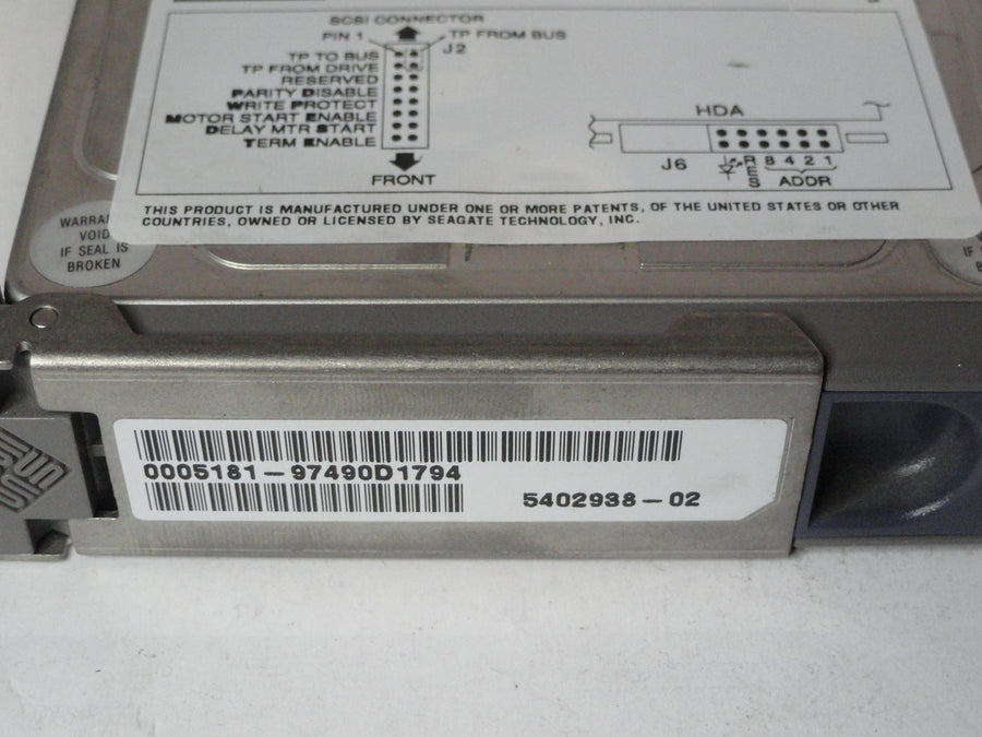 PR20935_9C6004-045_Seagate Sun 4.3GB SCSI 80 Pin 7200rpm 3.5in HDD - Image2