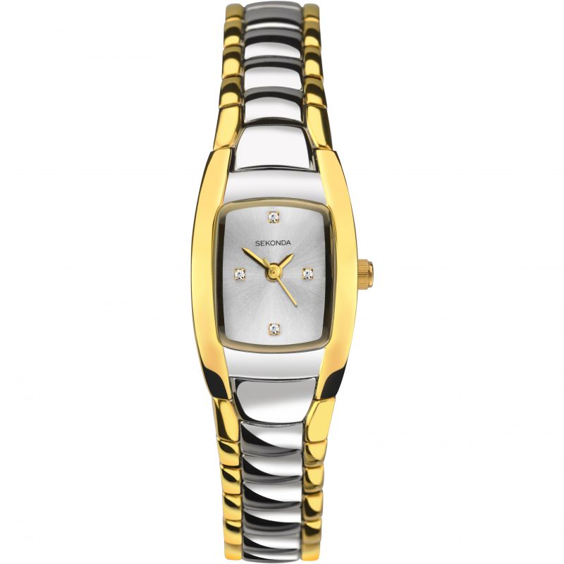 Sekonda Ladies Watch with Silver Dial and Stainless Steel Bracelet 2545