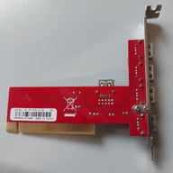 VIA 5-port (4+1) USB 2.0 Internal PCI Card ( SP-6212-4P ) REF