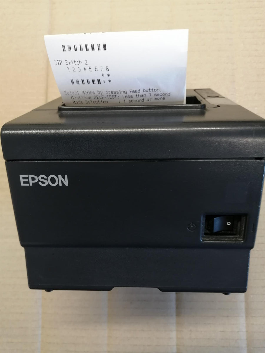 EPSON M244A THERMAL RECEIPT PRINTER USB AND CENTRONIC PORTS ( M244A TM-T88V  REF )