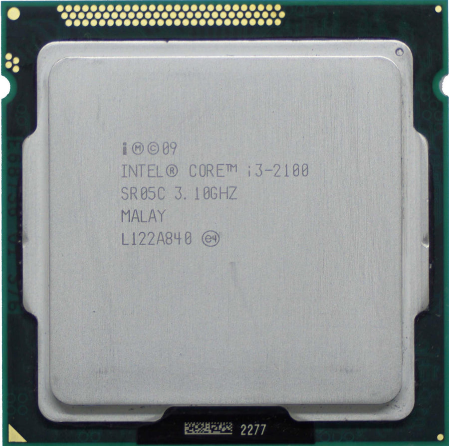 Intel Core i3-2100 3.10Ghz Dual (2) Core LGA1155 65W CPU (SR05C)