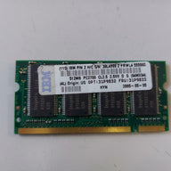 Hynix IBM 512MB 200pins PC2700 CL2.5 DDR SDRAM SODIMM HYMD564M646B6-J-AA 31P9832
