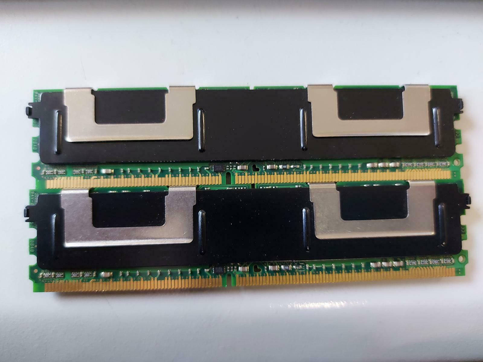 Kingston 2GB Kit (2 X 1GB) PC2-4200 DDR2 CL4 240P DIMM KTD-WS533/2G 9965286-091