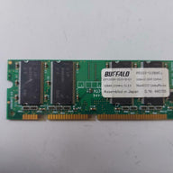 Buffalo 128MB CL2.5 DDR NonECC Unbuffered SDRAM PD333-S128MCJ EP1350H-2533-0-C1