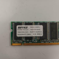 Buffalo 128MB CL2.5 Nonecc unbuffered PC2700 DDR SDRAM SODIMM DN333-X128SFJ