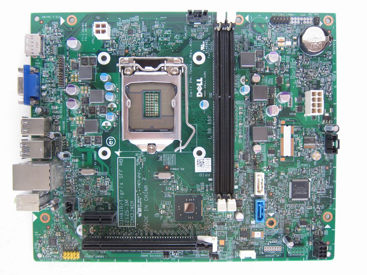 DELL Optiplex 3020 DIH81R/Tigris SFF LGA1150 Motherboard (04YP6J 7DM3J)
