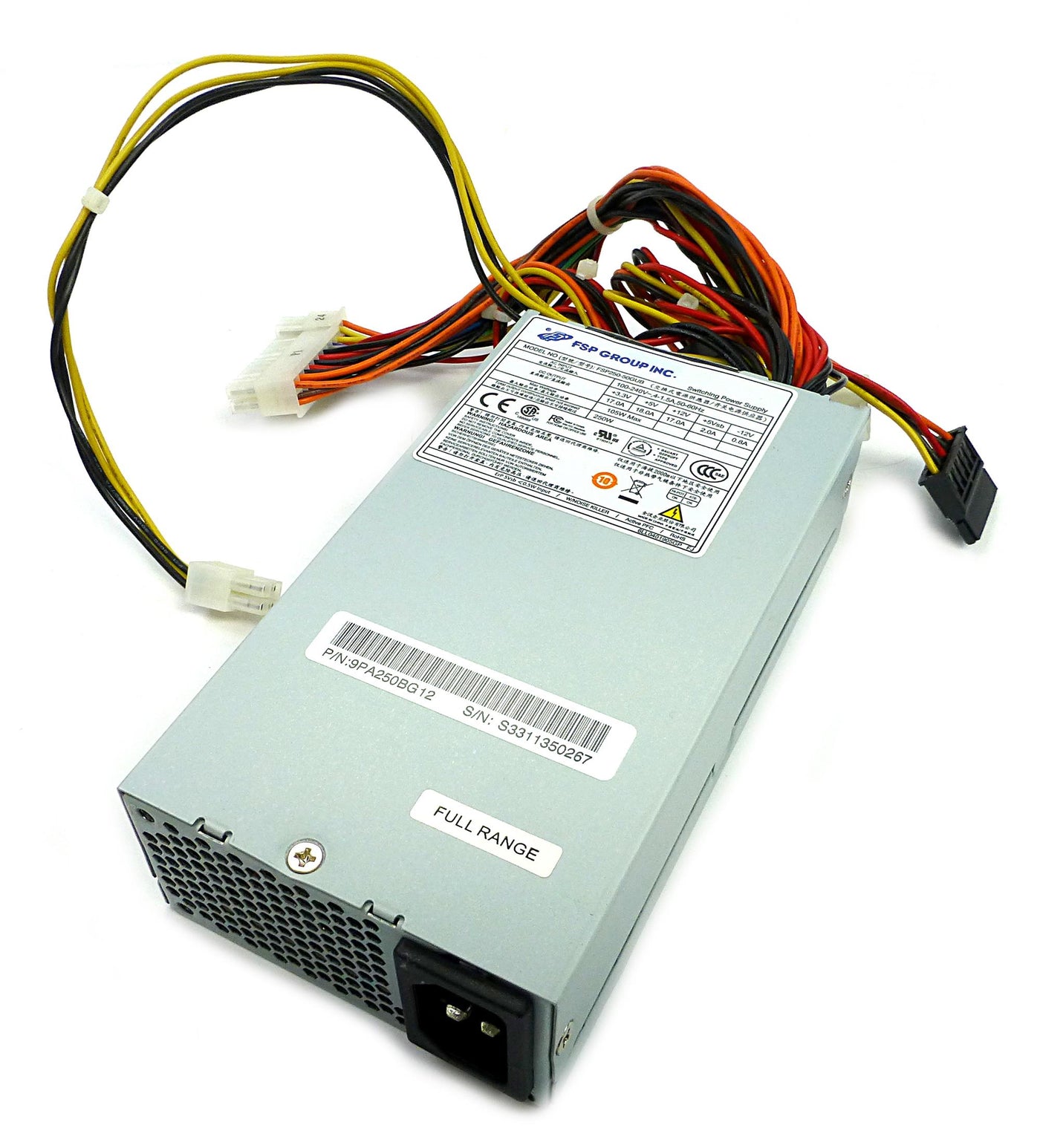 FSP GROUP FSP250-50GUB 250W 1U Flex ATX 80+ SWITCHING POWER SUPPLY (9PA250BG12)