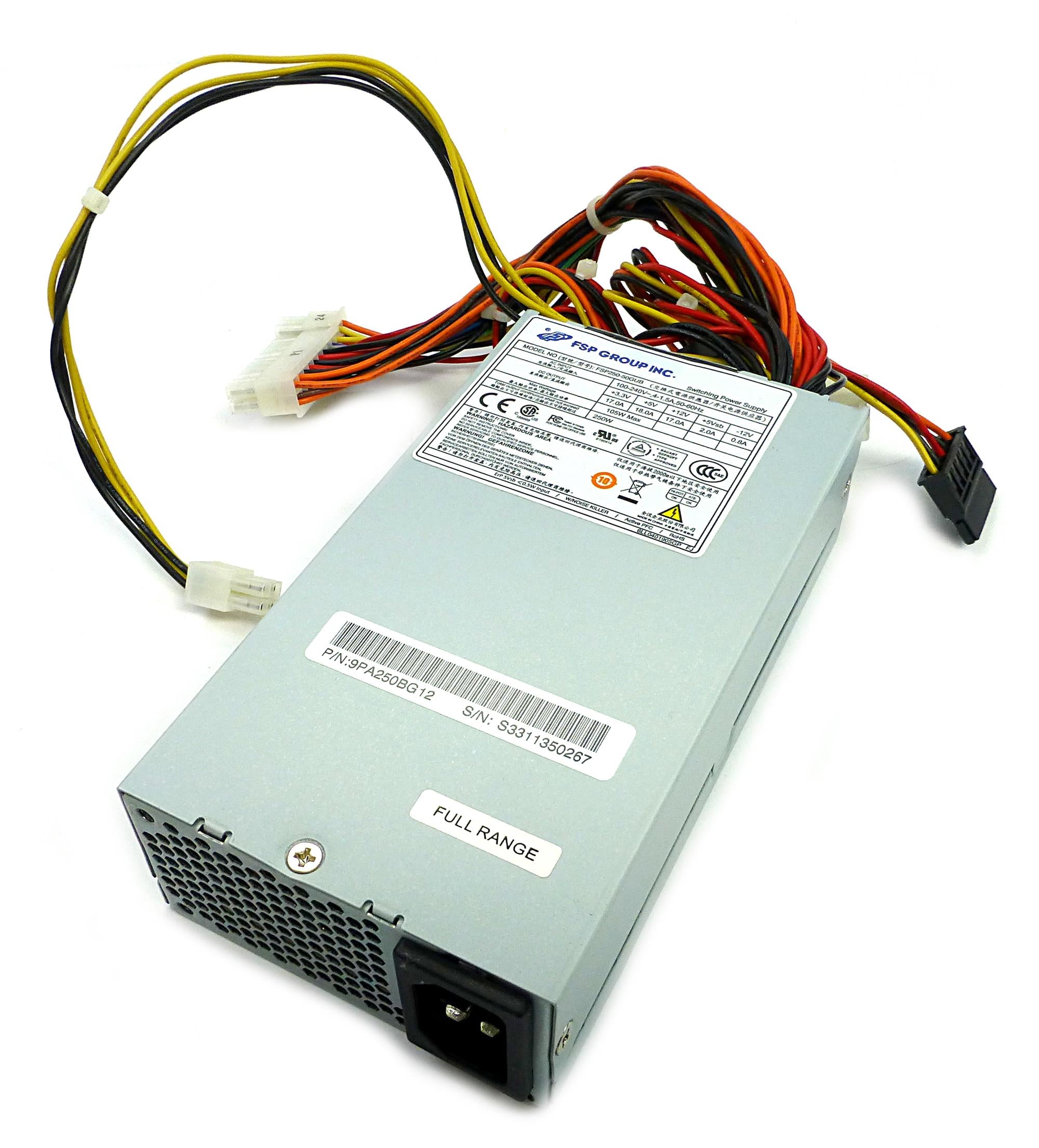 FSP GROUP FSP250-50GUB 250W 1U Flex ATX 80+ SWITCHING POWER SUPPLY (9PA250BG12)