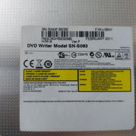 Samsung Internal Slimline 8x DVD-RW SATA Drive (SN-S083F/BEBE)