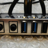 HP ProDesk 400 G1 SFF Front USB 3.0 / 2.0 Audio IO Panel Assembly 730361-001