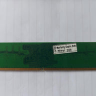 Transcend 512MB DDR2-800MHz PC2-6400 ECC Unbuffered CL6 240-Pin DIMM Memory Module (TS64MLQ72V8J 609-00500)