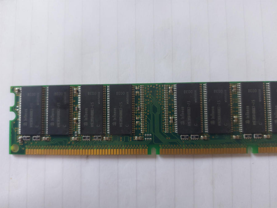Infineon HP 128 MB SD-RAM 168-pin PC-133U non-ECC CL3 DIMM Memory Module ( HYS64V16220GU-7.5-C 140133-001)