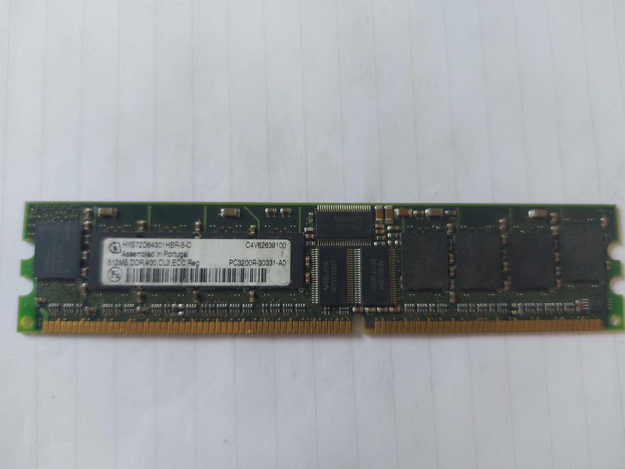 Infineon 512MB PC3200 DDR-400MHz ECC Registered CL3 184-Pin DIMM Memory Module ( HYS72D64301HBR-5-C)