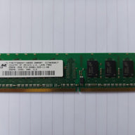 Micron 256MB PC2-3200 DDR2-400MHz non-ECC Unbuffered CL3 240-Pin DIMM Memory Module (MT8HTF3264AY-40EB3)
