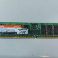 Hynix 512MB DDR-400MHz PC3200 ECC Registered CL3 184-Pin DIMM 2.5V Memory Module (Hynix 512MB DDR-400MHz PC3200 ECC Registered CL3 184-Pin DIMM 2.5V Memory Module)