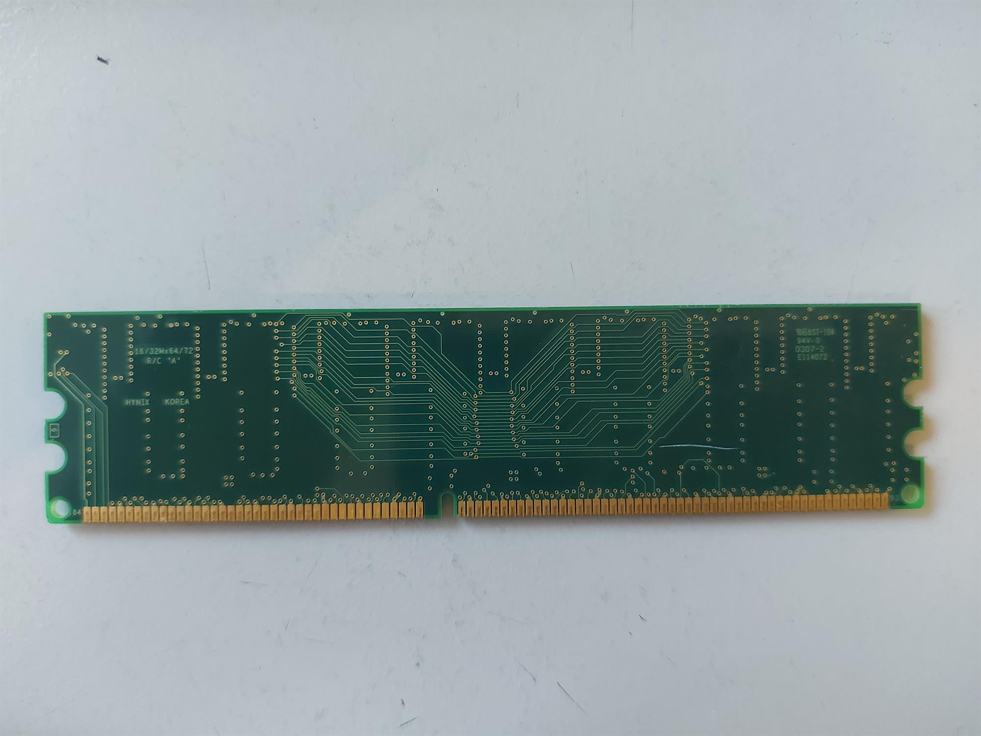 Hynix/IBM  256MB DDR-266MHz PC2100 ECC Unbuffered CL2.5 184-Pin DIMM Memory Module (HYMD232726A8-H 10K0068)