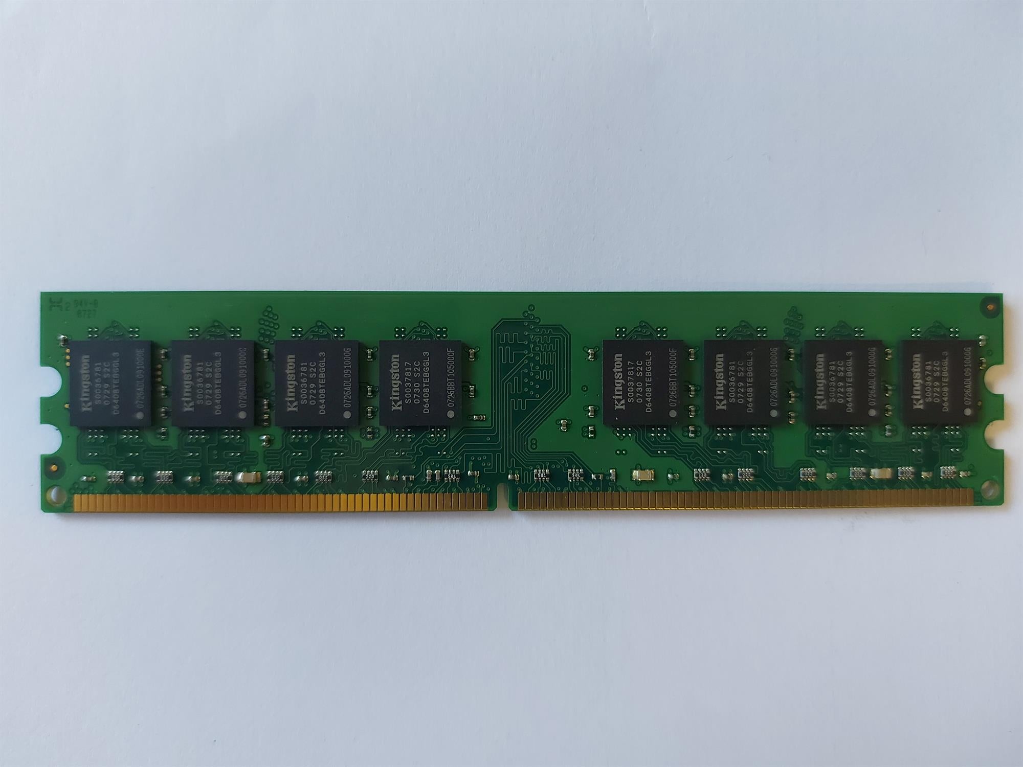 Kingston 1GB PC2-5300 667MHz 240Pin nonECC CL5 DDR2 SDRAM DIMM Memory Module (KTH-XW4300/1G 9905316-013)