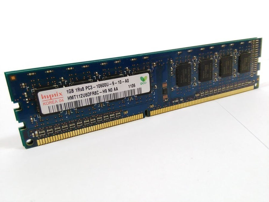 HYNIX 1GB DDR3 PC3-10600U 1333MHz 240pin CL9 SDRAM DIMM Memory Module (HMT112U6DFR8C-H9)