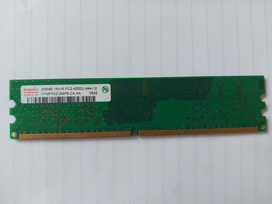Hynix 256MB PC2-4200 DDR2-533MHz non-ECC Unbuffered CL4 240-Pin DIMM Memory Module (HYMP532U64P6-C4)