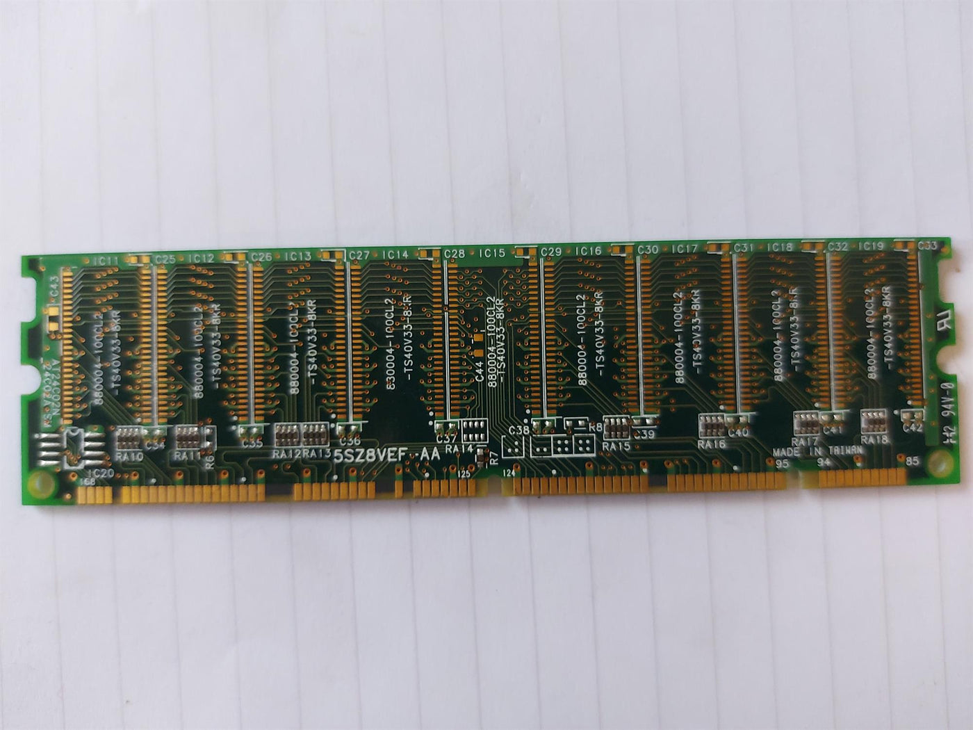 Buffalo 256MB 133MHz PC133 NonECC Unbuffered CL3 DDR SDRAM DIMM Memory Module (VS133-S256HCJ)