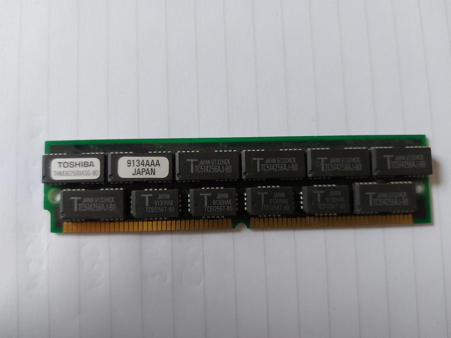 Toshiba 4MB FastPage 80ns 2-Simm 72-pin Parity RAM (THM362500ASG-80)