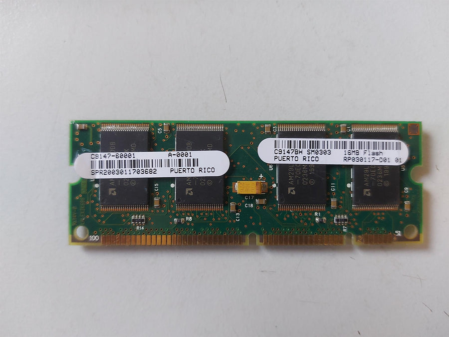 HP 16MB Flash Firmware DIMM  for HP LaserJet 9000 Series C9147BH  C9147-60001