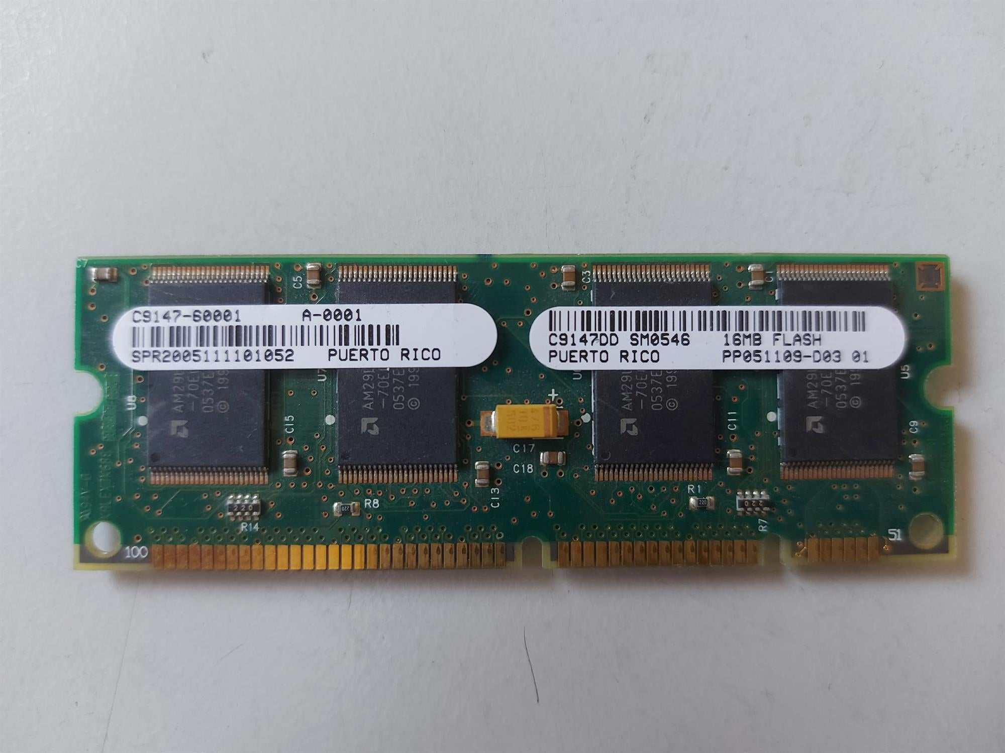 HP 16MB Flash Firmware DIMM  for HP LaserJet 9000 Series C9147DD  C9147-60001