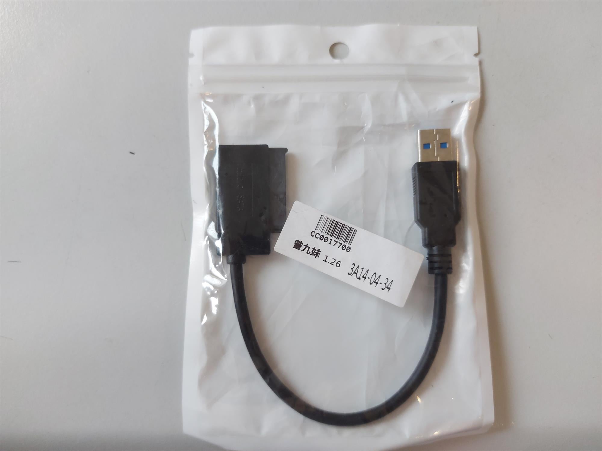 Generic 24cm USB 3.0 to Micro Serial ATA Cable Adapter (3A14-04-34)