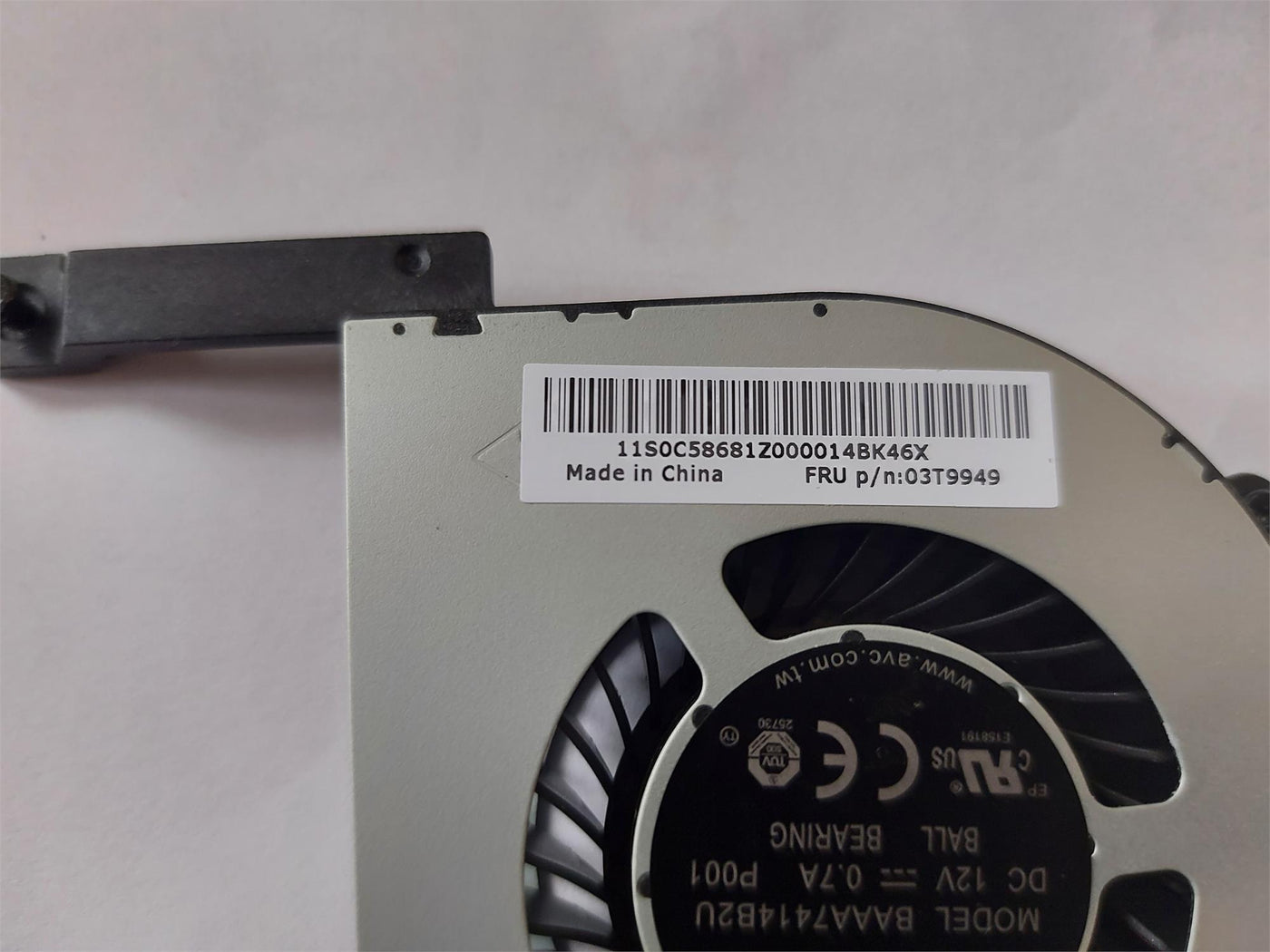 Lenovo BAAA741B2U ThinkCentre M93 M93P Tiny Desktop Cooling Fan (03T9949)