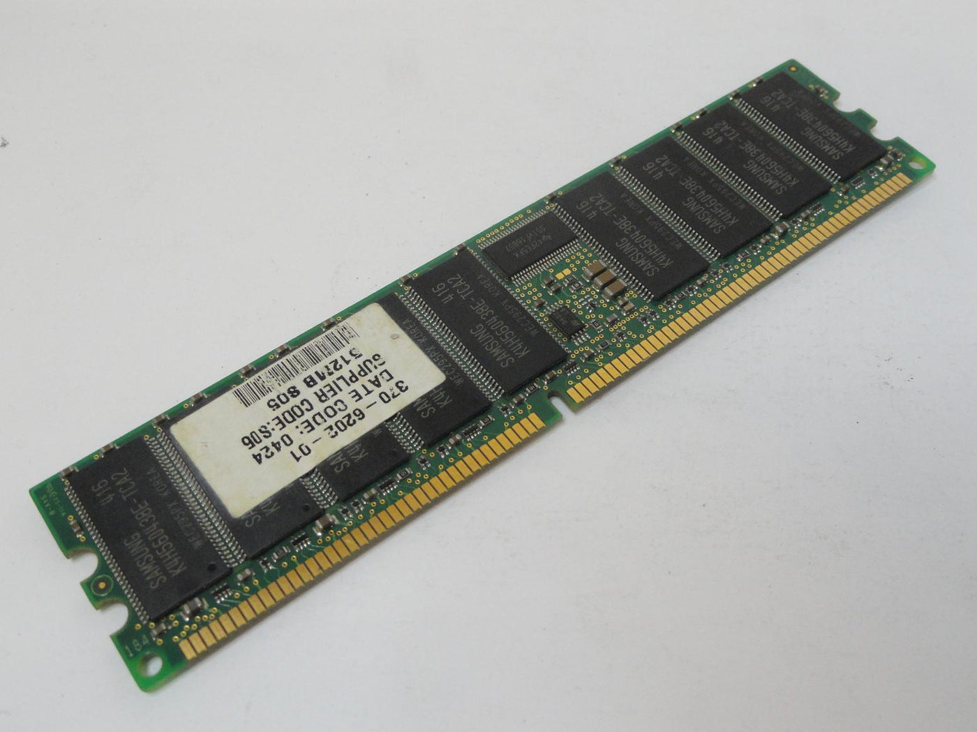 PC2100R-20331-Z - Samsung Sun 512MB PC2100 DDR-266MHz ECC Registered CL2.5 184-Pin DIMM Memory - Refurbished