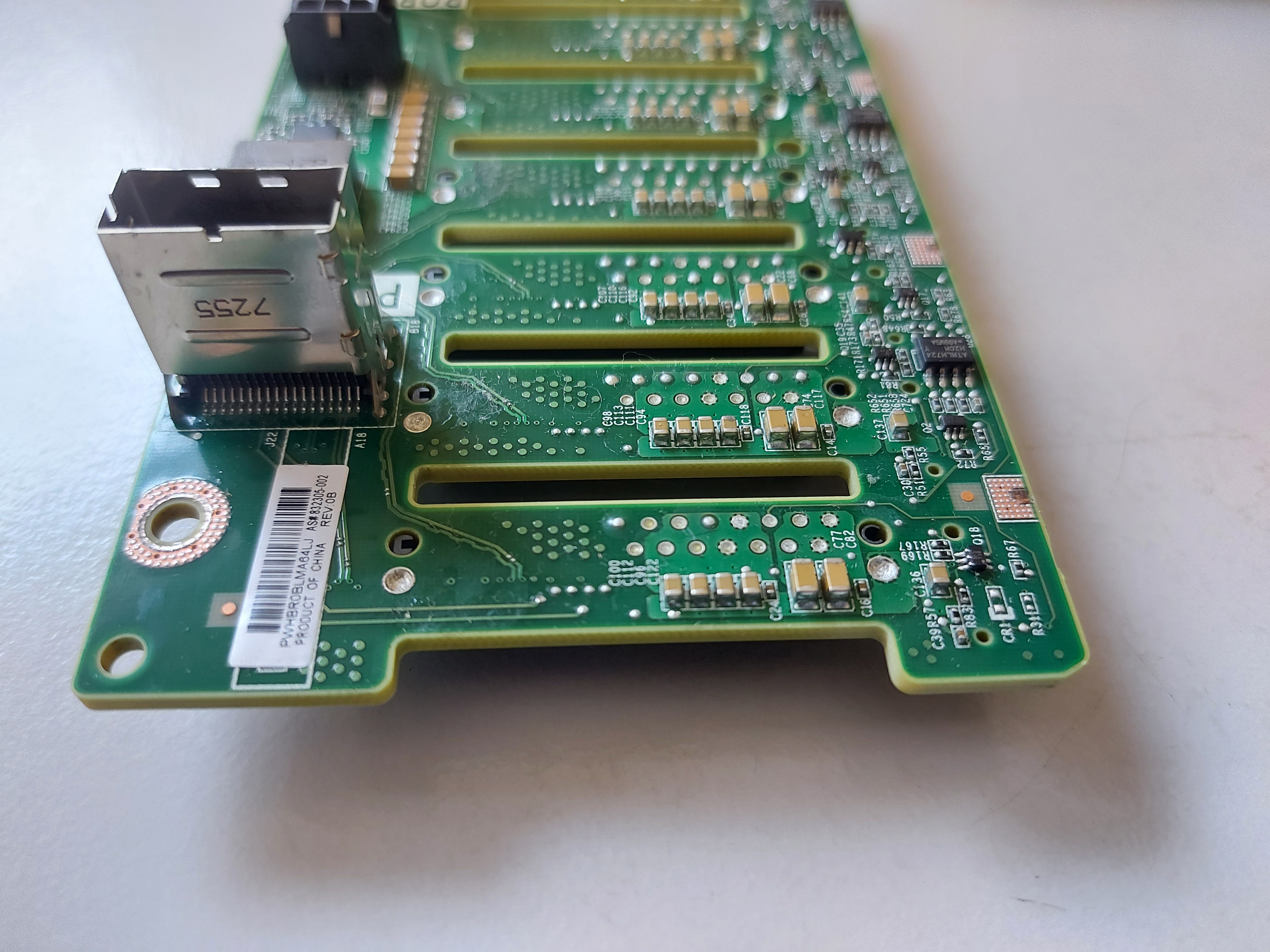 HP 8-Bay 2.5-inch SFF Hard Drive Backplane for ProLiant DL380 G10 Serv ...