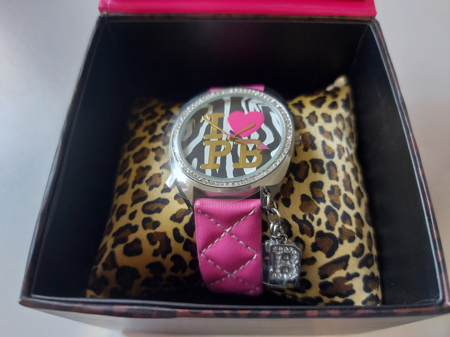 Pauls Boutique Paris Ladies Zebra Print Watch ( PA006PKZEB )