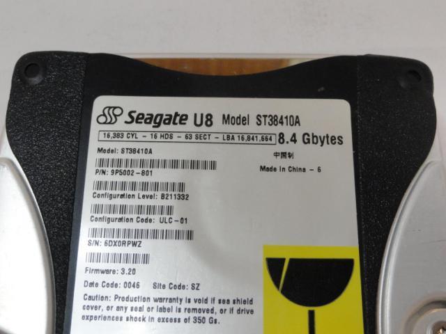 PR15820_9P5002-801_Seagate 8.4GB IDE 5400rpm 3.5in HDD - Image2