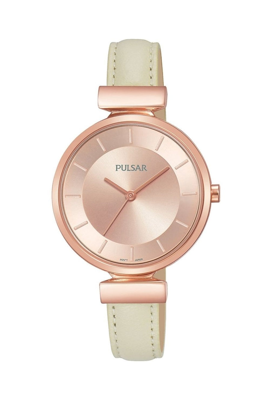 Pulsar Women's Analogue Analog Quartz Watch with Stainless Steel Strap PH8418X1