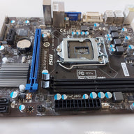 MSI Intel H61 LGA1155 DDR3 USB 2.0 mATX Motherboard (H61M-P31/W8 MS-7788)