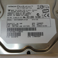Hitachi 80GB IDE 7200rpm 3.5in HDD ( 0A33074 HDS728080PLAT20 ) USED