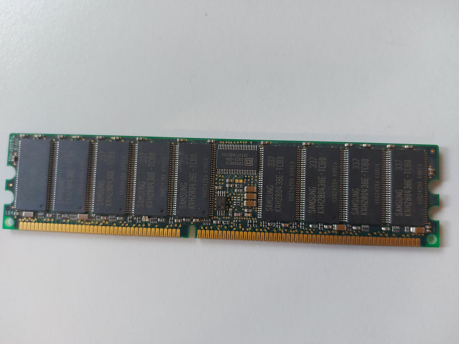 Samsung 256MB PC2100 DDR-266MHz Registered ECC CL2.5 184-Pin DIMM 2.5V Memory Module ( M312L3310ETS-CB0Q0 ) REF