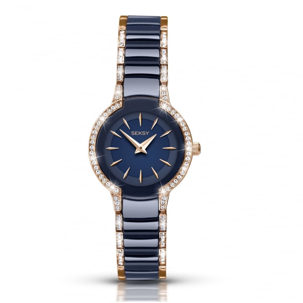 SEKONDA Womens Analogue Classic Quartz Watch with Brass Strap 2382.37