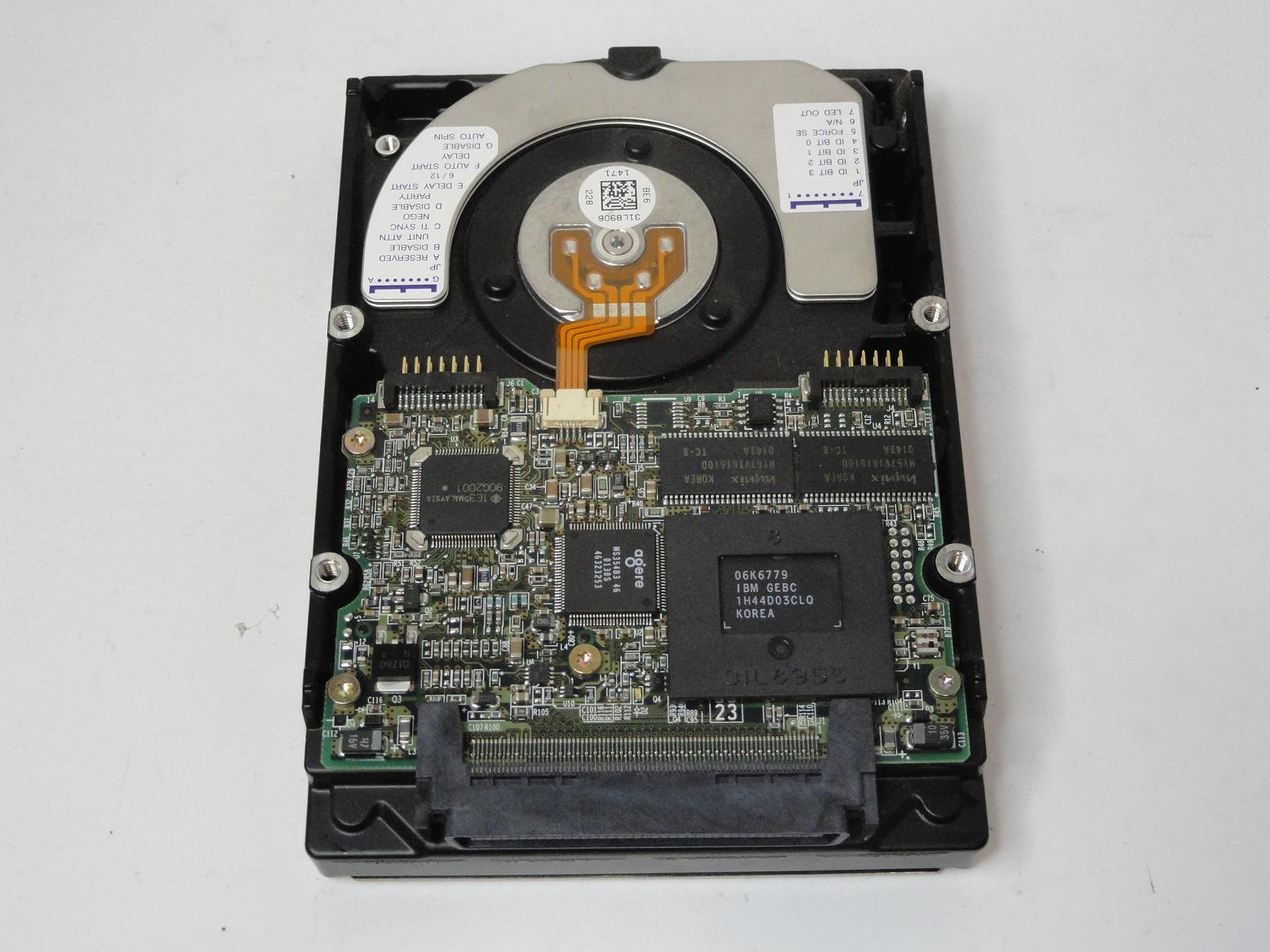 MC0104_07N3840_IBM 18.2GB SCSI 80 Pin 10Krpm 3.5in HDD - Image2