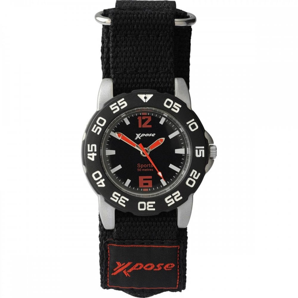 Sekonda Gents Xpose Watch With Black Velcro Strap 3287